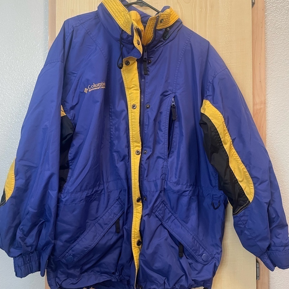 Columbia vintage women’s bugaboo long’s peak jacket size large